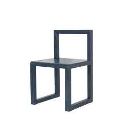 Silla infantil Little Architecht, Dark blue, chapa de fresno*Ferm Living Best
