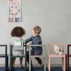 Silla infantil Little Architecht, Rose, chapa de fresno*Ferm Living Outlet