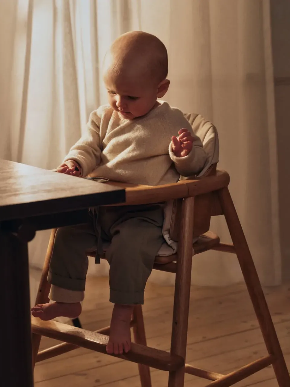 Silla infantil Mura, Roble sin tratar*Ferm Living Best