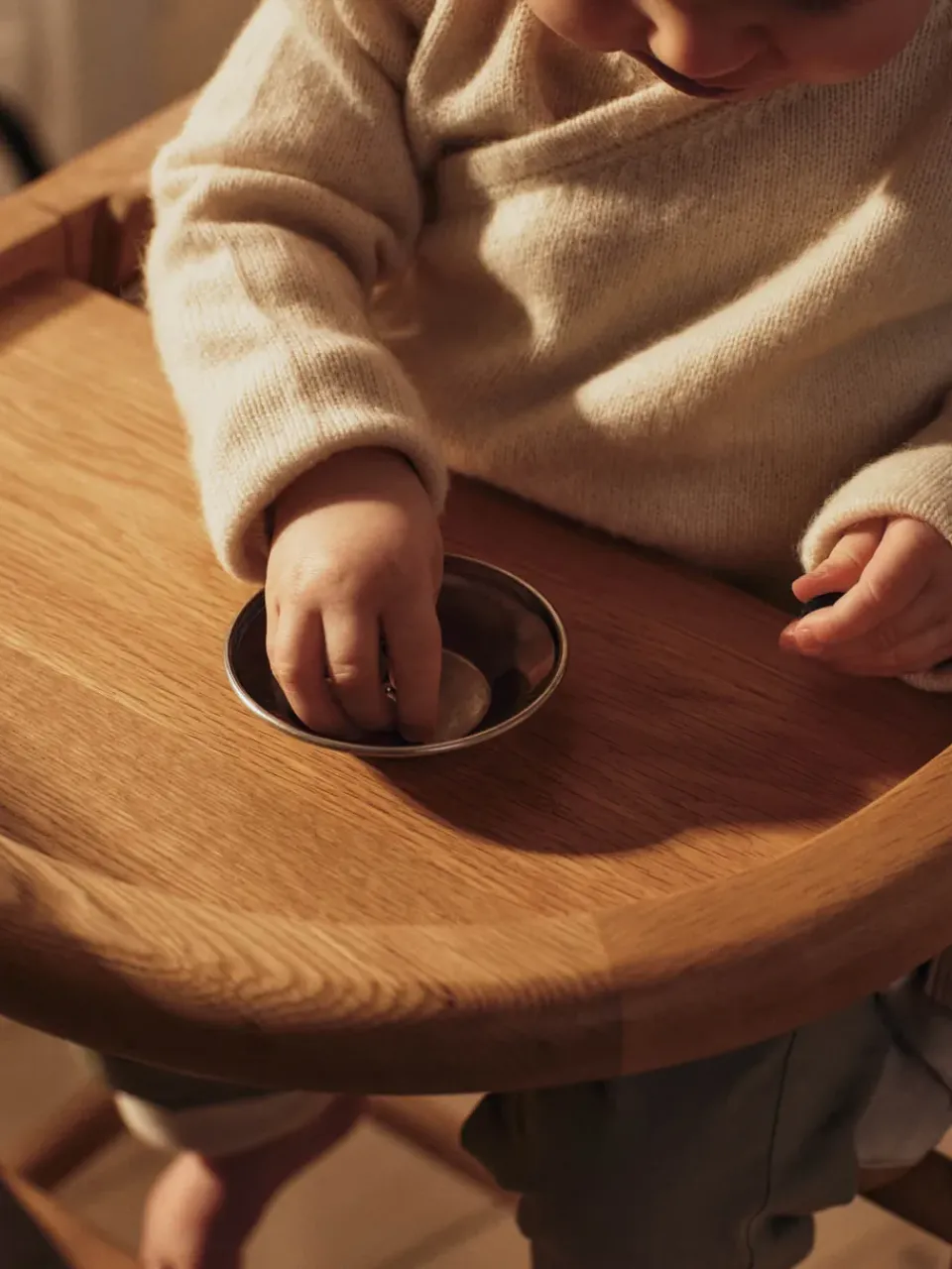 Silla infantil Mura, Roble sin tratar*Ferm Living Best