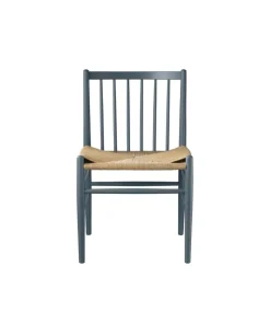 Silla J80, Beech blue grey painted-nature*FDB Møbler Sale