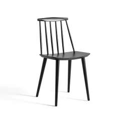 Silla J77, Black lacquered beech*HAY Online