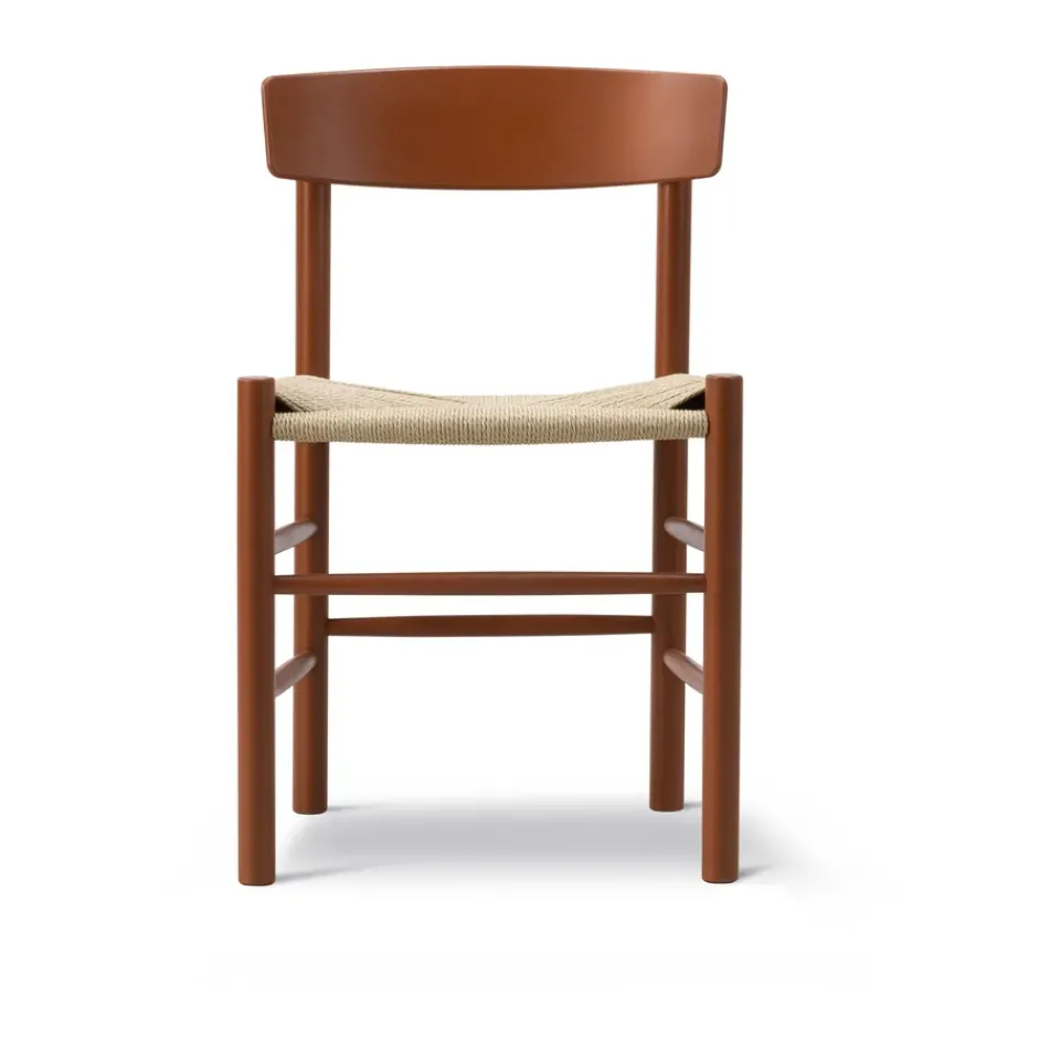 Silla J39, Herritage red-trenzado natural*Fredericia Furniture Hot