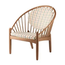 Silla J166 Jørna, Smoked oak-red diced*FDB Møbler Outlet
