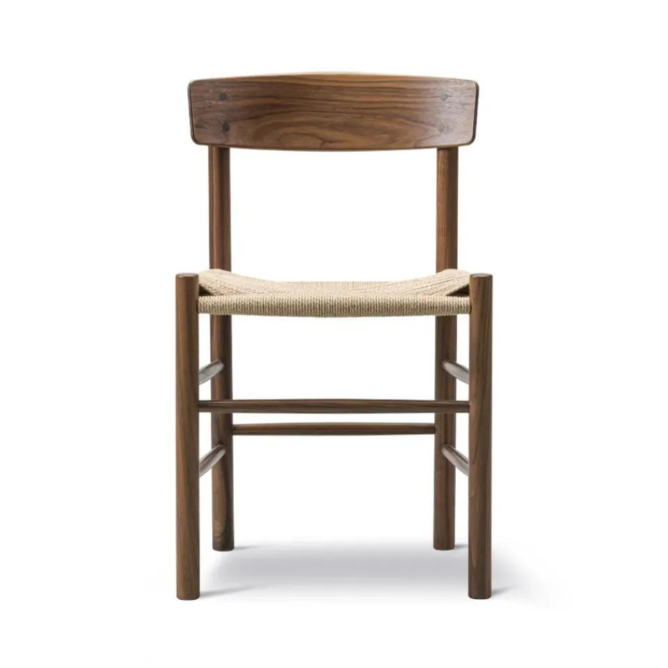 Silla J39, Nogal aceitado - trenzado natural*Fredericia Furniture