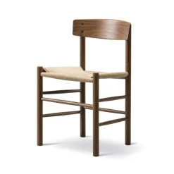 Silla J39, Nogal aceitado - trenzado natural*Fredericia Furniture
