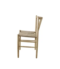 Silla J80, Oak nature lacquered*FDB Møbler Best