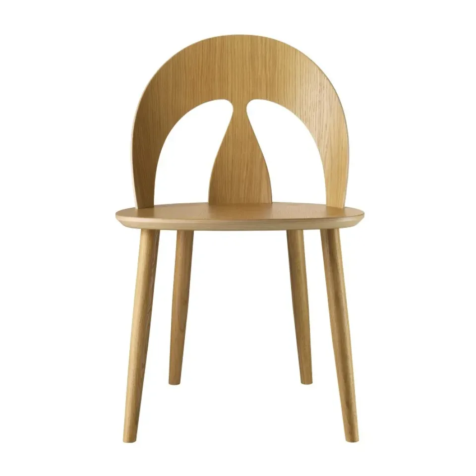 Silla J45, Oak nature lacquered*FDB Møbler