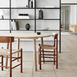 Silla J39, Roble aceitado - trenzado natural*Fredericia Furniture Discount