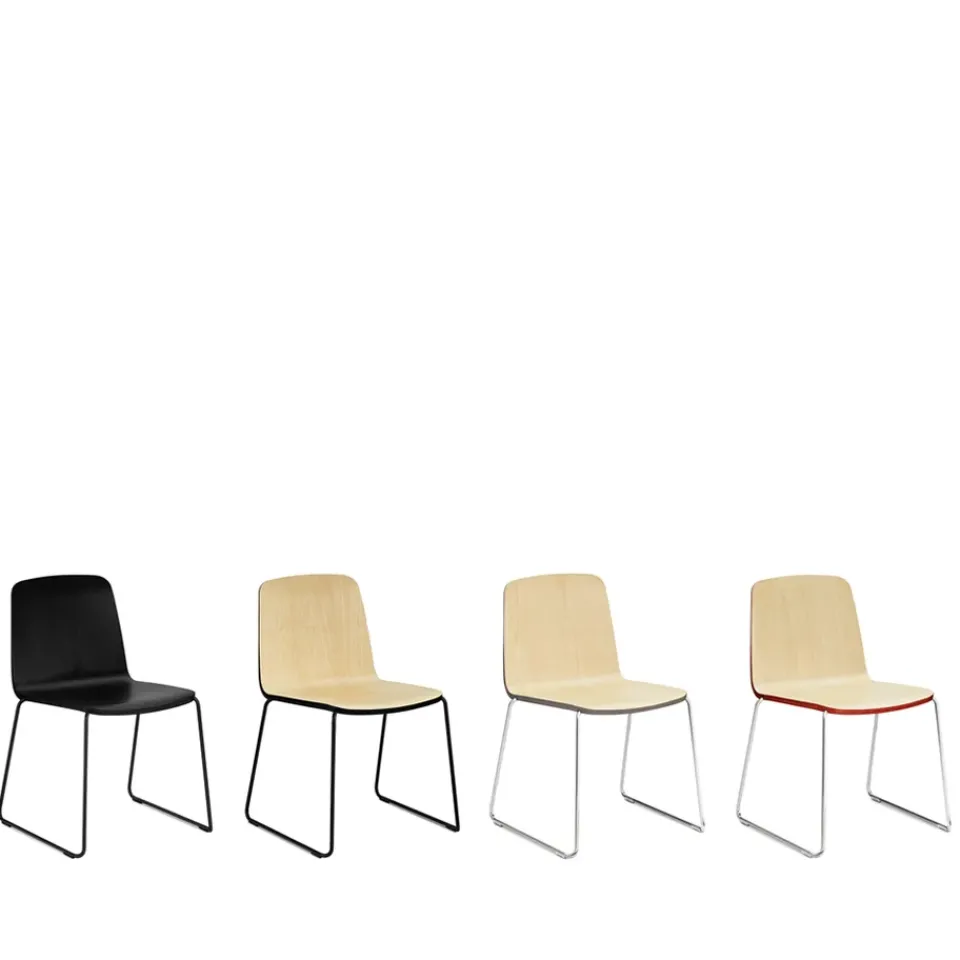 Silla Just, Fresno, chapa, canto negro, estructura negra*Normann Copenhagen Clearance