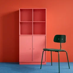 Silla Kevi 2060, Rhubarb-estructura lacada-fresno teñido*Montana Sale
