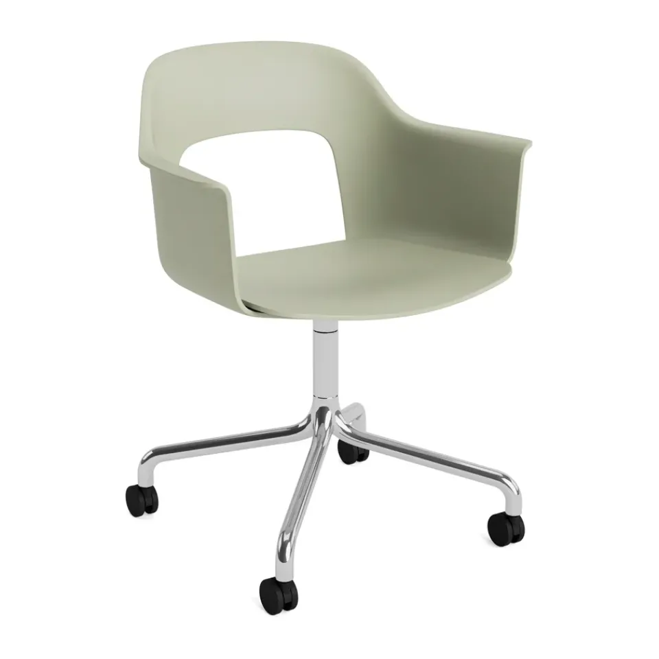 Silla Layout Armchair 261, Bottle green-aluminio pulido*HAY Clearance