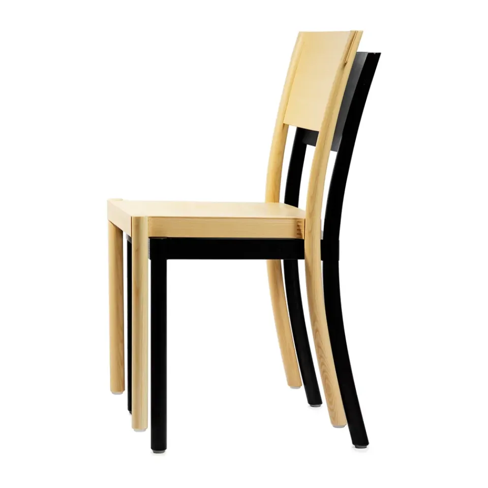 Silla Light & Easy, Fresno-teñido -asiento chapado*Gärsnäs Sale