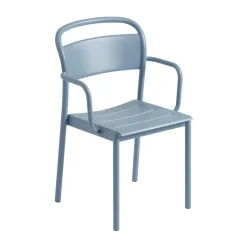 Silla Linear steel armchair, Pale blue*Muuto