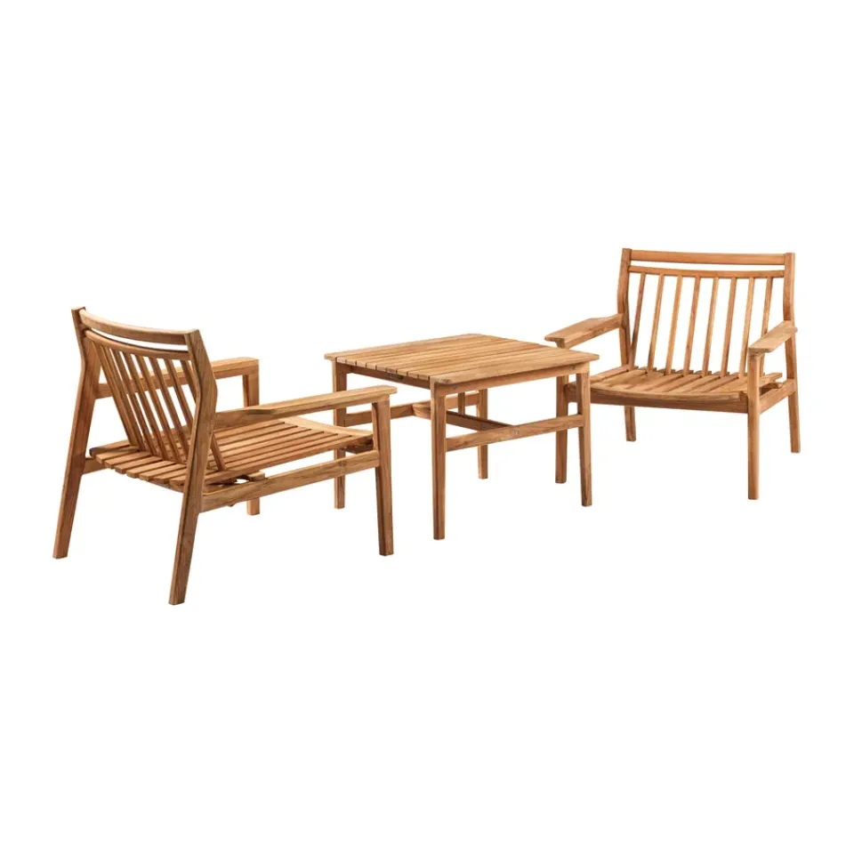 Silla lounge M6 Sammen, Teak-nature oiled*FDB Møbler Hot