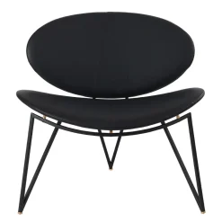 Silla lounge Semper, Black-black*AYTM Outlet