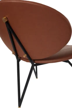 Silla lounge Semper, Black-cognac*AYTM Best