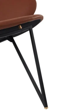 Silla lounge Semper, Black-cognac*AYTM Best