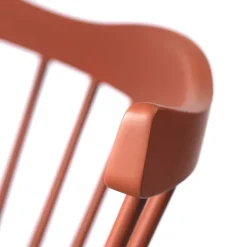Silla mecedora J52G, ladrillo*FDB Møbler Discount