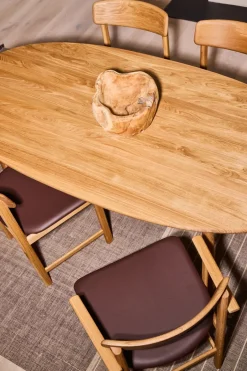 Silla Pal, Roble natural aceitado-Elmosoft 93129*Stolab Outlet