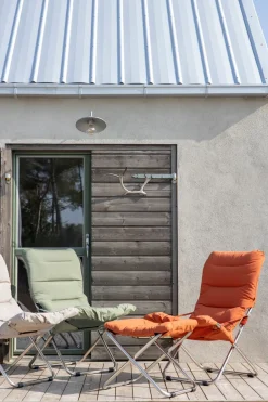Silla para tomar el sol Fiesta Soft, Tela sage green, estructura de aluminio*Fiam Discount