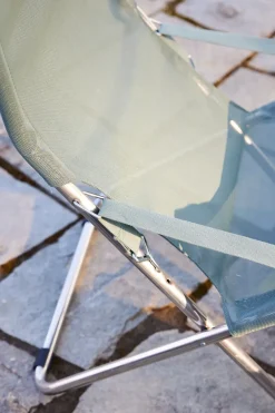 Silla para tomar el sol Fiesta, Sage green-estructura de aluminio*Fiam Sale