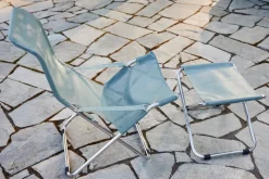 Silla para tomar el sol Fiesta, Sage green-estructura de aluminio*Fiam Sale