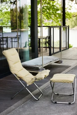 Silla para tomar el sol Fiesta Soft, Dusty yellow*Fiam Clearance