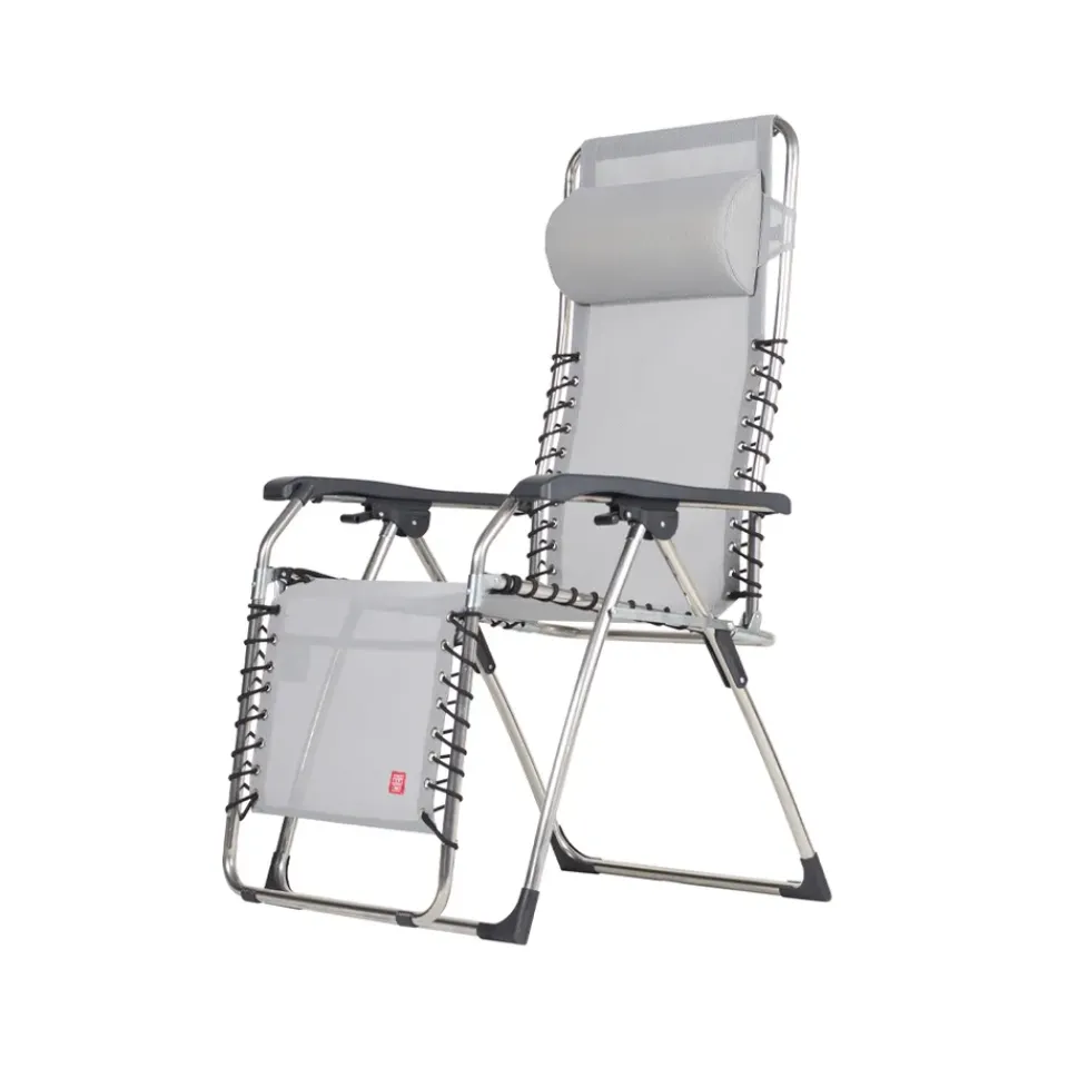 Silla para tomar el sol Movida, Textaline grey, estructura de aluminio*Fiam Outlet