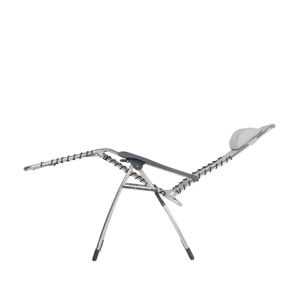 Silla para tomar el sol Movida, Textaline grey, estructura de aluminio*Fiam Outlet