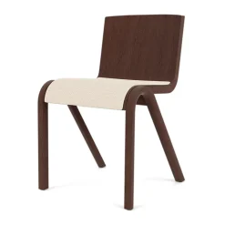 Silla Ready con asiento tapizado, Red oak-Logan Jasmine*Audo Copenhagen New