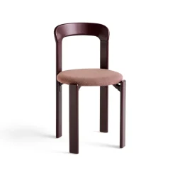 Silla Rey tapizada, Steelcut Trio 416 grape red*HAY