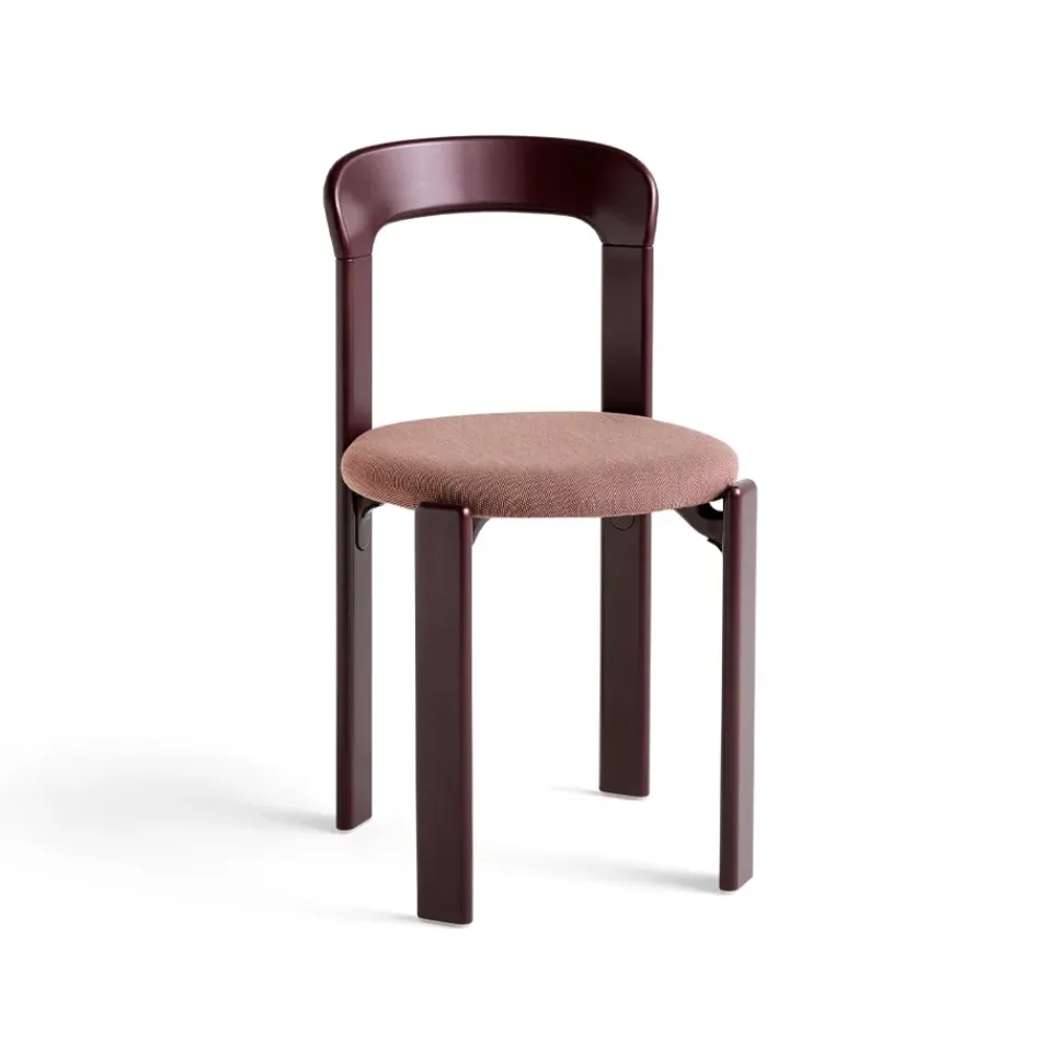 Silla Rey tapizada, Steelcut Trio 416 grape red*HAY