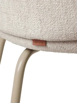 Silla Rico dining chair bouclé, Off-white-cashmere*Ferm Living Online