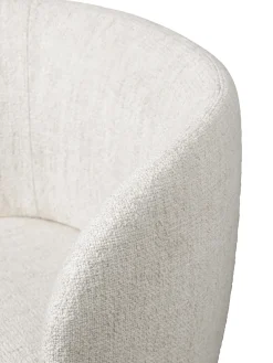 Silla Rico dining chair swivel bouclé, Off-white*Ferm Living Discount