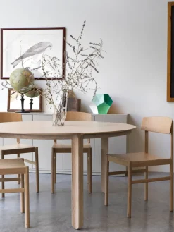 Silla Rod, Roble blanqueado con laca mate*Mavis