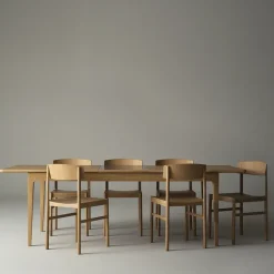 Silla Rod, Roble blanqueado con laca mate*Mavis