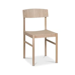 Silla Rod, Roble encerado blanco*Mavis Online