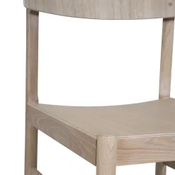 Silla Rod, Roble encerado blanco*Mavis Online