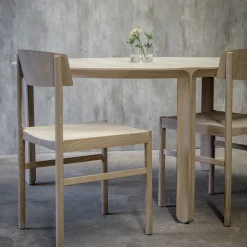 Silla Rod, Roble encerado blanco*Mavis Online