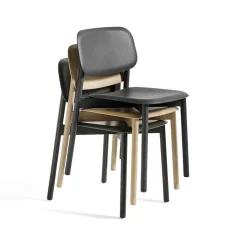 Silla Soft Edge 60, Dusty green-bastidor de roble*HAY Clearance