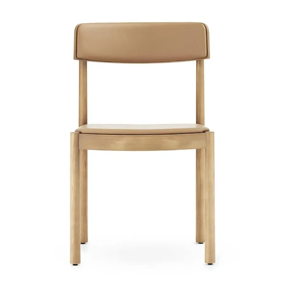 Silla Timb con cojín, Tan/ Ultra Leather - Camel*Normann Copenhagen Clearance