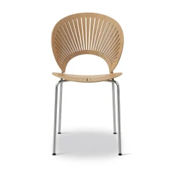 Silla Trinidad 3398, Roble aceitado - acero inoxidable cepillado*Fredericia Furniture Sale