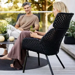 Silla Vibe respaldo alto, Black*Cane-line Sale