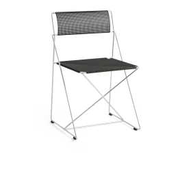 Silla X-Line Indoor Outdoor, Black-galvanizado en caliente*HAY Hot