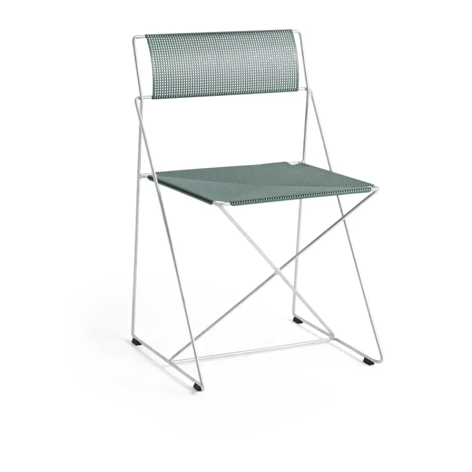 Silla X-Line Indoor Outdoor, Moss-galvanizado en caliente*HAY Sale
