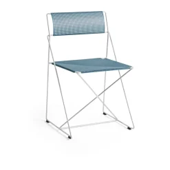 Silla X-Line Indoor Outdoor, Powder blue-galvanizado en caliente*HAY Best