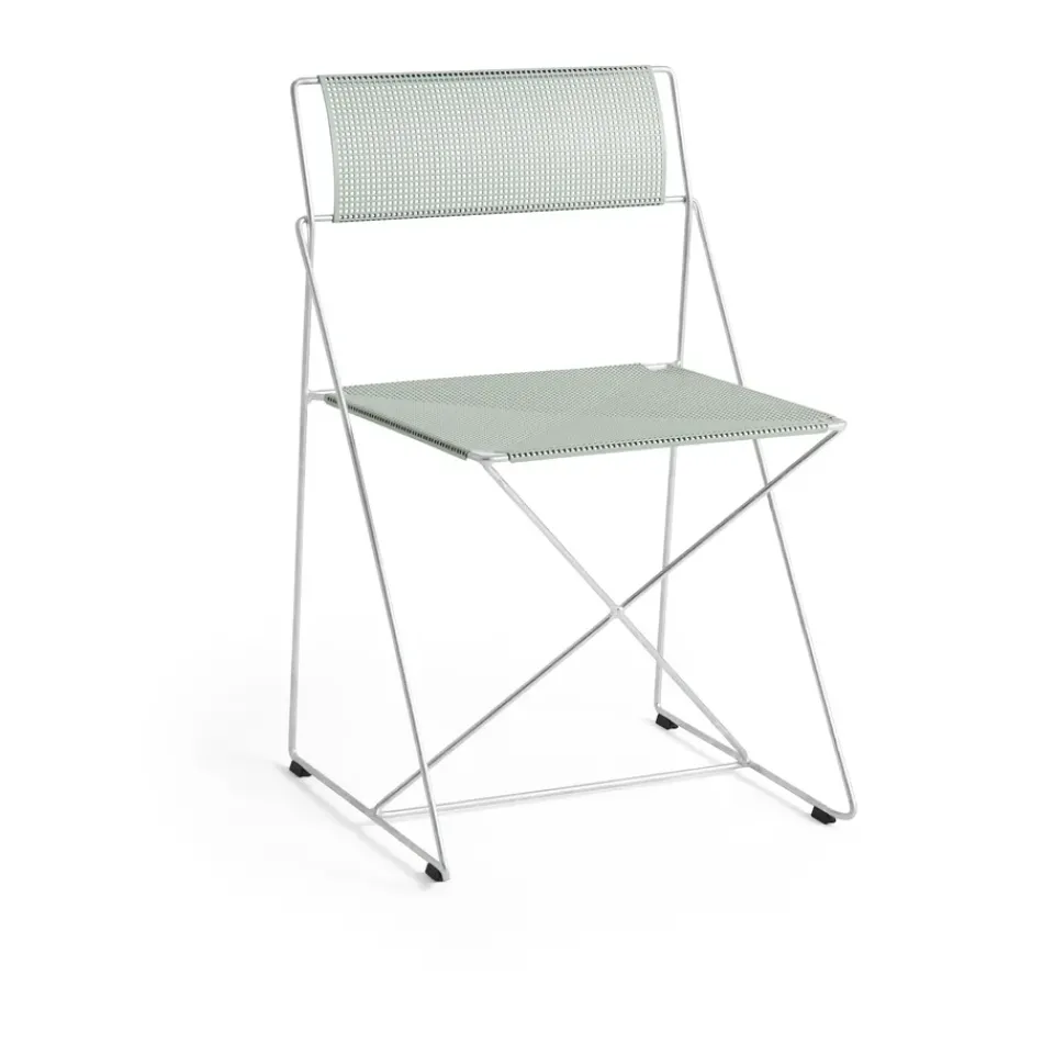 Silla X-Line Indoor Outdoor, Pale linden-galvanizado en caliente*HAY Online