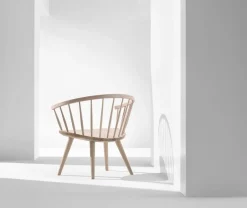 Sillón Arka abedul, Barniz mate claro*Stolab Sale