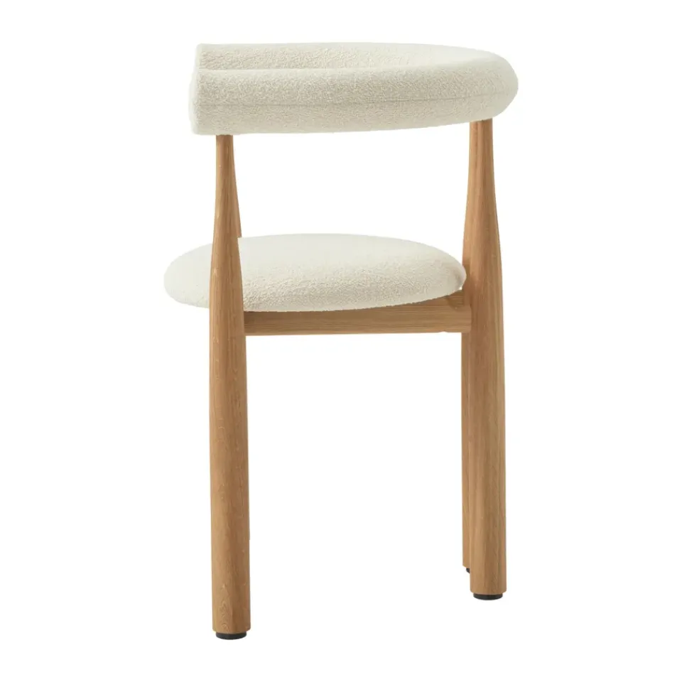 Sillón con reposabrazos Bukowski tapizado, Roble, Lana Barnum*New Works Clearance
